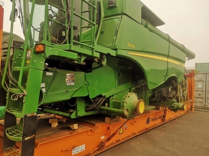 德國收割機進(jìn)口海運報關(guān)到國內(nèi)的流程